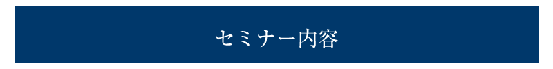 セミナー内容